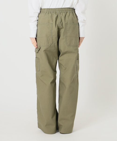 FRAMeWORK（フレームワーク）の「VATDYE OXイージーペインターパンツ（その他パンツ・レディース・オリーブ/アイボリー・40/38/36）」の4枚目の写真