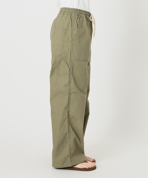 FRAMeWORK（フレームワーク）の「VATDYE OXイージーペインターパンツ（その他パンツ・レディース・オリーブ/アイボリー・40/38/36）」の5枚目の写真