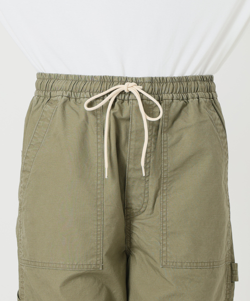 FRAMeWORK（フレームワーク）の「VATDYE OXイージーペインターパンツ（その他パンツ・レディース・オリーブ/アイボリー・40/38/36）」の6枚目の写真