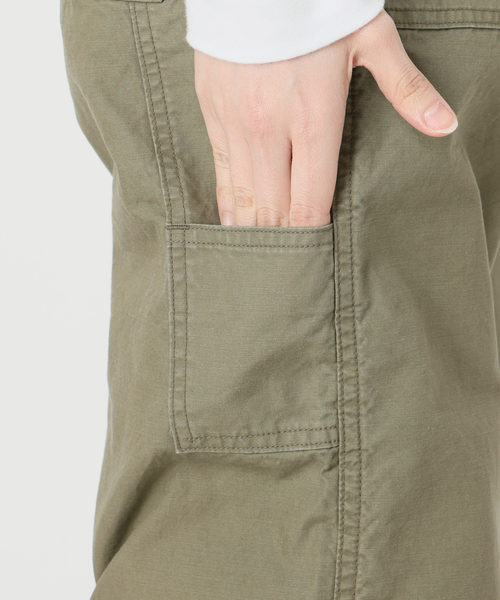 FRAMeWORK（フレームワーク）の「VATDYE OXイージーペインターパンツ（その他パンツ・レディース・オリーブ/アイボリー・40/38/36）」の10枚目の写真