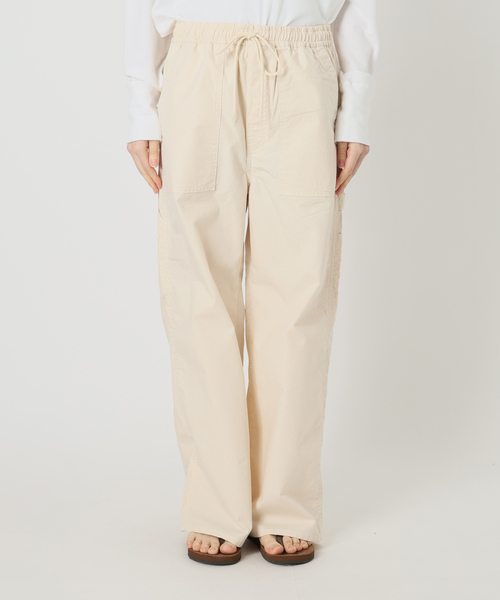 FRAMeWORK（フレームワーク）の「VATDYE OXイージーペインターパンツ（その他パンツ・レディース・オリーブ/アイボリー・40/38/36）」の15枚目の写真