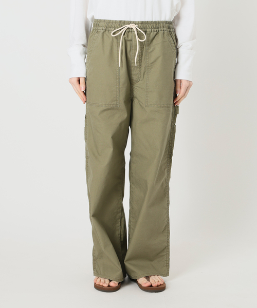 FRAMeWORK（フレームワーク）の「VATDYE OXイージーペインターパンツ（その他パンツ・レディース・オリーブ/アイボリー・40/38/36）」の17枚目の写真