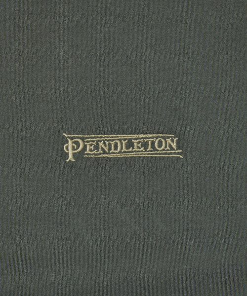 PENDLETON(ペンドルトン)の「PENDLETON/ペンドルトン 別注 バックプリント クルーネックTシャツ(Tシャツ/カットソー・メンズ・ブラック/オフホワイト/オリーブ・SMALL/MEDIUM/LARGE)」の20枚目の写真