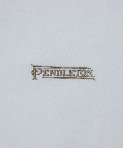 PENDLETON（ペンドルトン）の「PENDLETON/ペンドルトン 別注 バックプリント クルーネックTシャツ（Tシャツ/カットソー・メンズ・ブラック/オフホワイト/オリーブ・SMALL/MEDIUM/LARGE）」の16枚目の写真