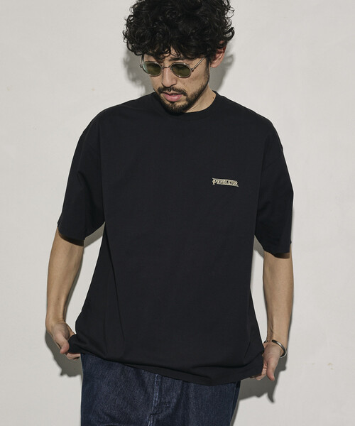 PENDLETON（ペンドルトン）の「PENDLETON/ペンドルトン 別注 バックプリント クルーネックTシャツ（Tシャツ/カットソー・メンズ・ブラック/オフホワイト/オリーブ・SMALL/MEDIUM/LARGE）」の7枚目の写真