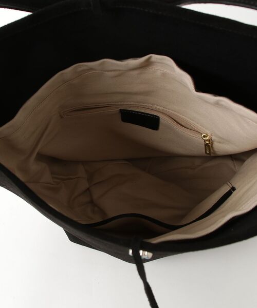rehacer(レアセル)の「rehacer : Leather One Shoulder Bag / レザー ワンショルダー バッグ(ショルダーバッグ・レディース・キャメル/ブラック・FREE)」の7枚目の写真