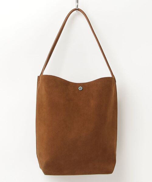 rehacer(レアセル)の「rehacer : Leather One Shoulder Bag / レザー ワンショルダー バッグ(ショルダーバッグ・レディース・キャメル/ブラック・FREE)」の9枚目の写真
