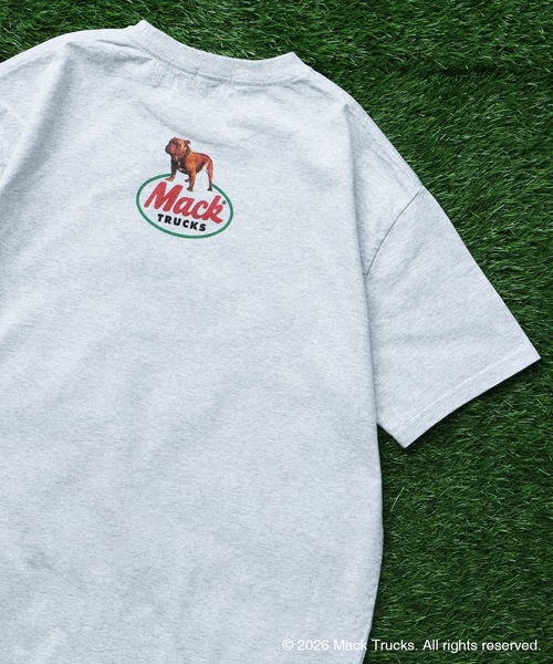 The Endless Summer（エンドレスサマー）の「TES x MACK TRUCKS COLLABORATION TEE Type-B / マックトラックスコラボTシャツ（Tシャツ/カットソー・メンズ・ホワイト/グレー/アイボリー・XX-LARGE/X-LARGE/LARGE/MEDIUM/SMALL）」の4枚目の写真