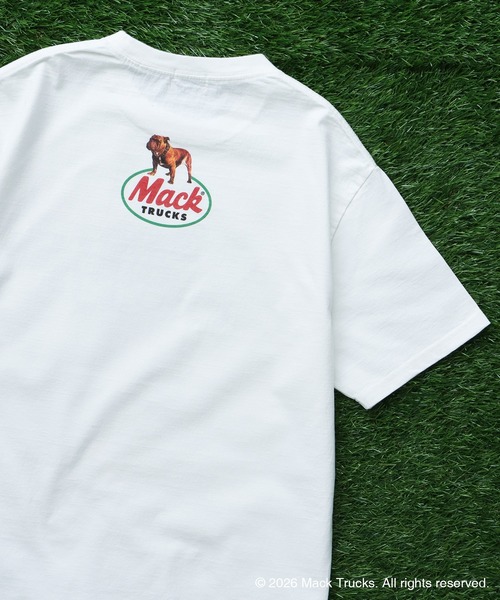 The Endless Summer（エンドレスサマー）の「TES x MACK TRUCKS COLLABORATION TEE Type-B / マックトラックスコラボTシャツ（Tシャツ/カットソー・メンズ・ホワイト/グレー/アイボリー・XX-LARGE/X-LARGE/LARGE/MEDIUM/SMALL）」の5枚目の写真