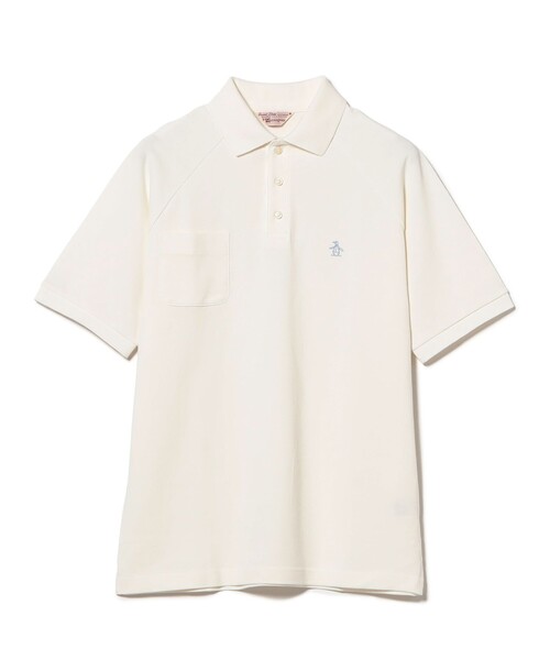 BEAMS PLUS(ビームスプラス)の「【別注】Munsingwear / Golf Polo Shirt(ポロシャツ・メンズ・ベージュ/イエロー系その他5/ブルー/レッド・LARGE/SMALL/MEDIUM)」の5枚目の写真