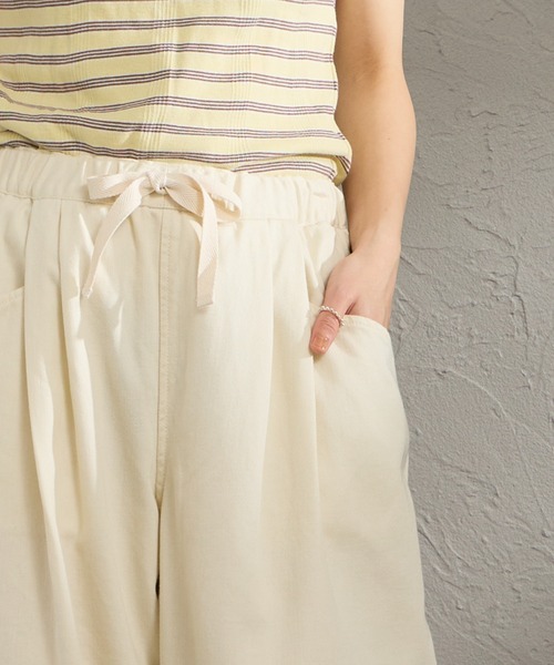 DANTON（ダントン）の「[DANTON/ダントン] チノクロス ルーズタックパンツ（その他パンツ・レディース・キナリ/ブラック・36）」の11枚目の写真