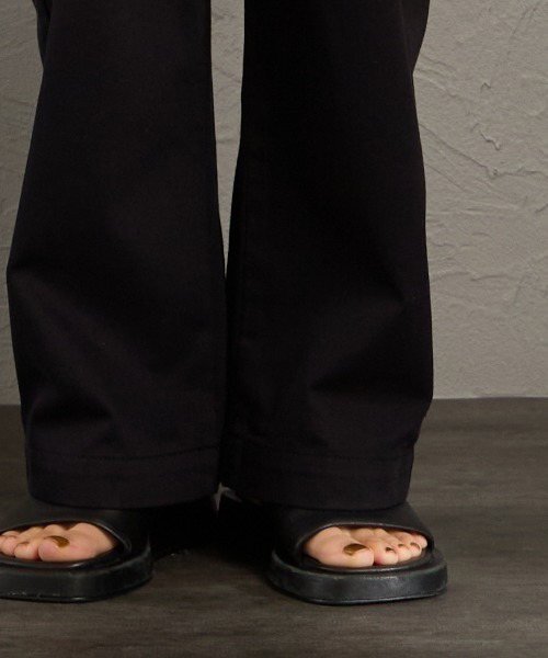 DANTON（ダントン）の「[DANTON/ダントン] チノクロス ルーズタックパンツ（その他パンツ・レディース・キナリ/ブラック・36）」の22枚目の写真