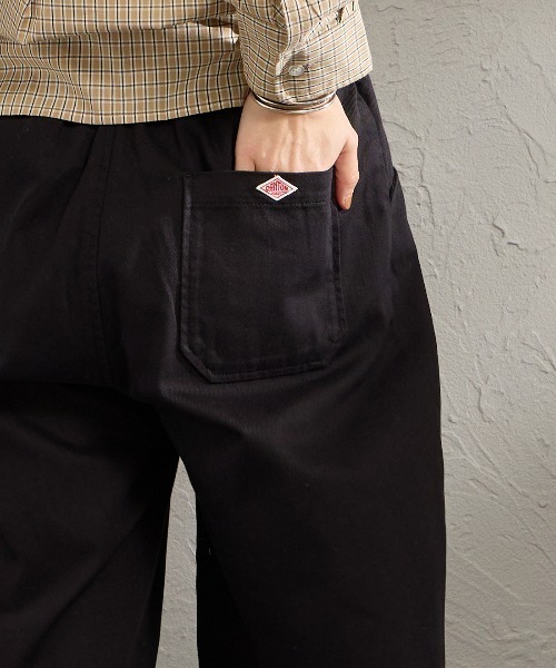 DANTON（ダントン）の「[DANTON/ダントン] チノクロス ルーズタックパンツ（その他パンツ・レディース・キナリ/ブラック・36）」の21枚目の写真