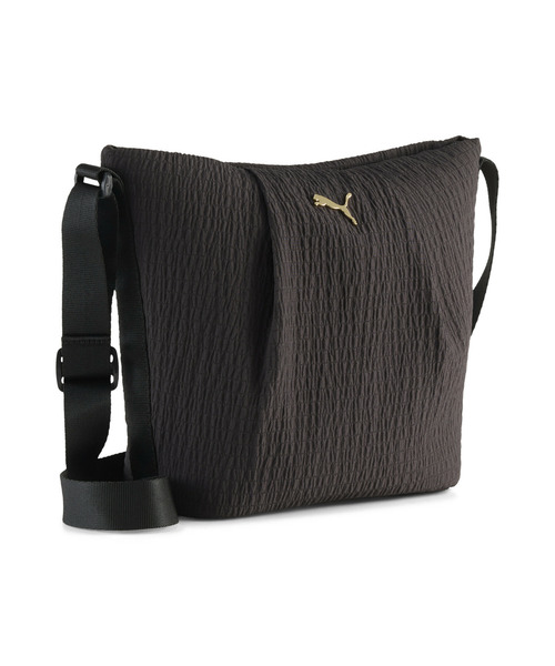 PUMA（プーマ）の「PUMA プーマ ウィメンズ アップ ジップ バケットバッグ 4L（ショルダーバッグ・レディース・ブラック/ブラウン系その他5・フリー）」の3枚目の写真