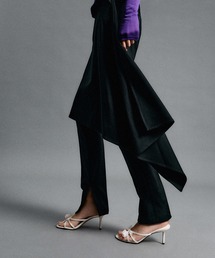 CHARLES & KEITH | ボウ フラワー ヒールミュール(サンダル)