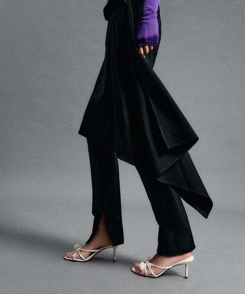 ボウ フラワー ヒールミュール（サンダル）｜CHARLES & KEITH