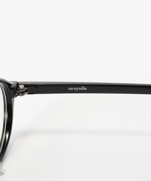 NOEYEDIA（ノーアイディア）の「【NOEYEDIA/ノーアイディア】NE-464：メガネ（メガネ・レディース・ブラウン系その他/ブラック・FREE）」の4枚目の写真