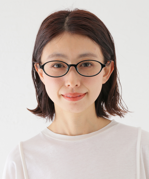 NOEYEDIA（ノーアイディア）の「【NOEYEDIA/ノーアイディア】NE-464：メガネ（メガネ・レディース・ブラウン系その他/ブラック・FREE）」の8枚目の写真