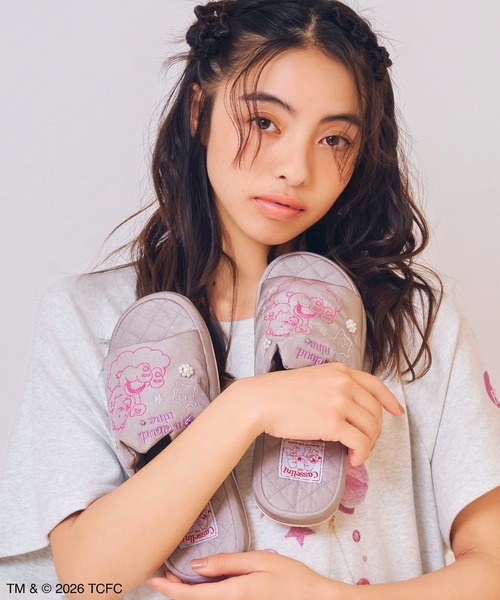 Casselini（キャセリーニ）の「Casselini HOME(キャセリーニ ホーム)【Care Bears[TM]】ルームシューズ（ルームシューズ/スリッパ・レディース・グレー/ピンク/ミント・FREE）」の20枚目の写真