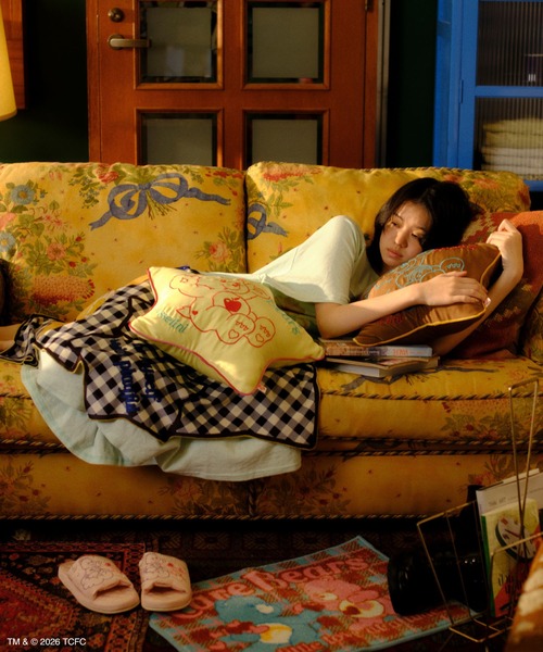 Casselini（キャセリーニ）の「Casselini HOME(キャセリーニ ホーム)【Care Bears[TM]】ルームシューズ（ルームシューズ/スリッパ・レディース・グレー/ピンク/ミント・FREE）」の15枚目の写真