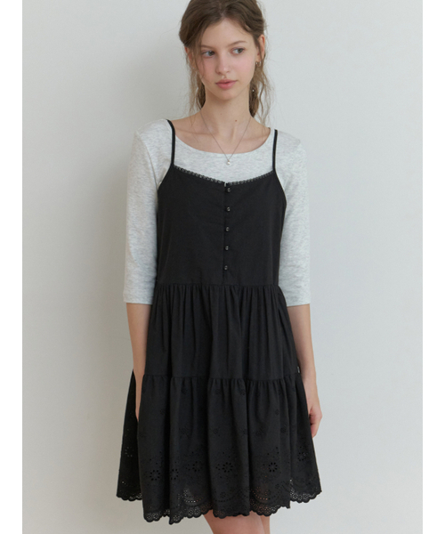 RE_L(リエル)の「Hata 3/4 sleeve t-shirt (melange gray)(Tシャツ/カットソー・レディース・その他・FREE)」の5枚目の写真
