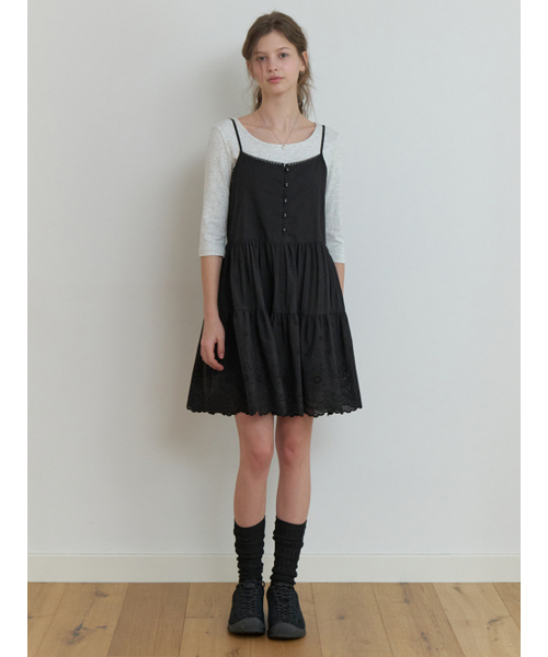 RE_L(リエル)の「Hata 3/4 sleeve t-shirt (melange gray)(Tシャツ/カットソー・レディース・その他・FREE)」の6枚目の写真