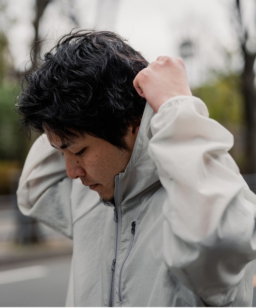 Foxfire(フォックスファイヤー)の「FISHDOMシェルジャケット(ナイロンジャケット・メンズ・グレー/ライトグレー/ブラック・S/M/L)」の11枚目の写真