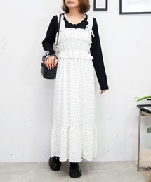 FUN（ファン）の「シャーリングワンピース（ワンピース）」