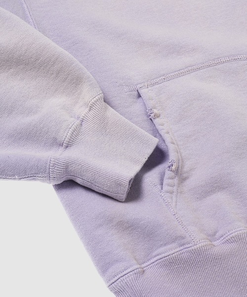 BOW WOW(バウワウ)の「ZIP HOODIE AGED(パーカー・メンズ・パープル・L/XL)」の4枚目の写真