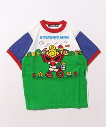 HYSTERIC MINI | HAPPY DRIVE マルチカラー 半袖Tシャツ(Tシャツ/カットソー)