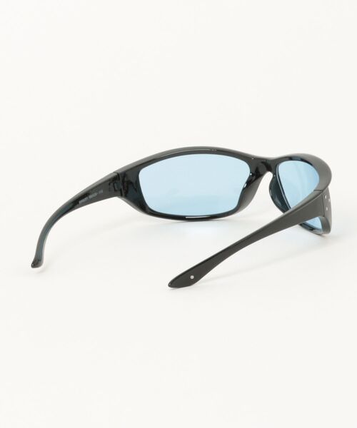 ARCHIVER（アーカイバ）の「【Bz】ラップサングラス / カラーレンズサングラス ブラックフレーム Y2K 韓国系 古着MIX トレンドアイウェア ユニセックス(DAY)（サングラス・メンズ・ブルー/ブラウン・FREE）」の10枚目の写真