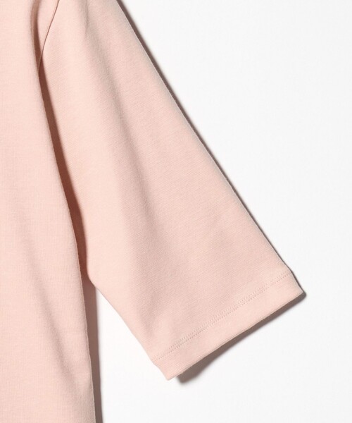 UNITED ARROWS（ユナイテッドアローズ）の「コットン フライス Tシャツ（Tシャツ/カットソー・レディース・ダークブラウン/ホワイト/ライトピンク/その他1・FREE）」の10枚目の写真