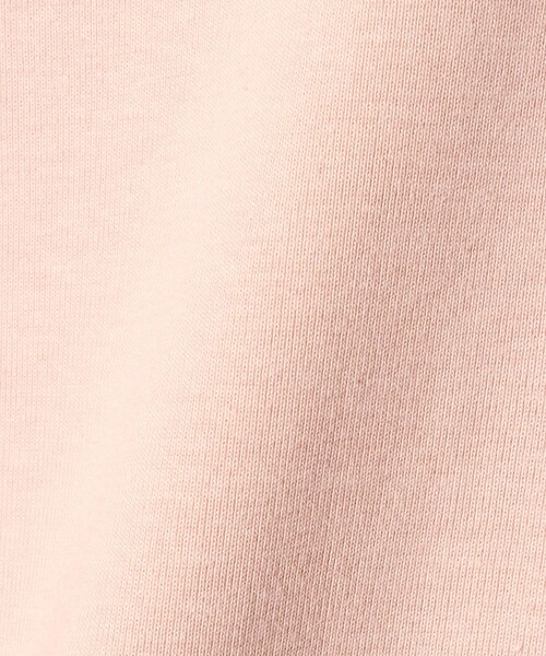 UNITED ARROWS（ユナイテッドアローズ）の「コットン フライス Tシャツ（Tシャツ/カットソー・レディース・ダークブラウン/ホワイト/ライトピンク/その他1・FREE）」の9枚目の写真
