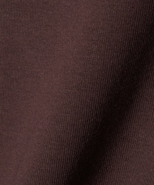 UNITED ARROWS(ユナイテッドアローズ)の「5分袖 コットン フライス Tシャツ(Tシャツ/カットソー・レディース・ダークブラウン/ホワイト/ライトピンク/その他1・FREE)」の7枚目の写真