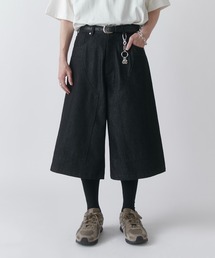Lui's | 【Neucon】DOUBLE KNEE WIDE DENIM SHORTS / ダブルニーワイドデニムジョーツ(デニムパンツ)