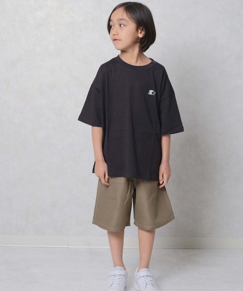 SHISKY(シスキー)の「キッズ デイリーショートパンツ(525-00)(その他パンツ・キッズ・チャコールグレー/グレー/ライトグリーン/ダークネイビー/オレンジ/ブラック/カーキ/ダークパープル・110cm/120cm/130cm/140cm/150cm/160cm)」の15枚目の写真
