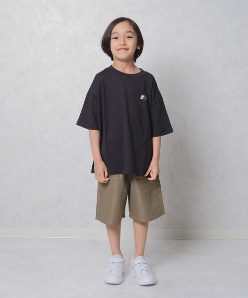 SHISKY(シスキー)の「キッズ デイリーショートパンツ(525-00)(その他パンツ・キッズ・チャコールグレー/グレー/ライトグリーン/ダークネイビー/オレンジ/ブラック/カーキ/ダークパープル・110cm/120cm/130cm/140cm/150cm/160cm)」の16枚目の写真