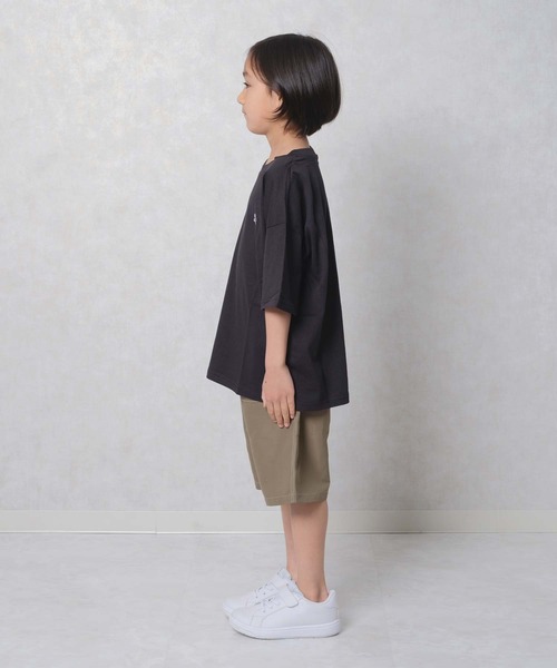 SHISKY(シスキー)の「キッズ デイリーショートパンツ(525-00)(その他パンツ・キッズ・チャコールグレー/グレー/ライトグリーン/ダークネイビー/オレンジ/ブラック/カーキ/ダークパープル・110cm/120cm/130cm/140cm/150cm/160cm)」の17枚目の写真