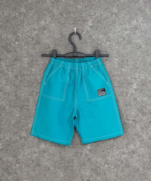 SHISKY(シスキー)の「キッズ デイリーショートパンツ(525-00)(その他パンツ・キッズ・チャコールグレー/グレー/ライトグリーン/ダークネイビー/オレンジ/ブラック/カーキ/ダークパープル・110cm/120cm/130cm/140cm/150cm/160cm)」の20枚目の写真