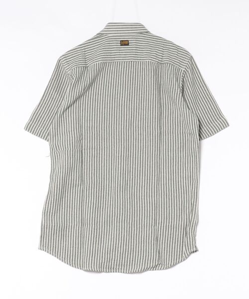 G-STAR（ジースター）の「One Pocket Regular Shirt/ワンポケットレギュラーストライプシャツ（シャツ/ブラウス・メンズ・グリーン系その他/ブルー系その他・X-LARGE/X-SMALL/LARGE/MEDIUM/SMALL）」の3枚目の写真