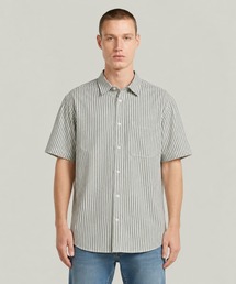 G-STAR | One Pocket Regular Shirt/ワンポケットレギュラーストライプシャツ(シャツ/ブラウス)
