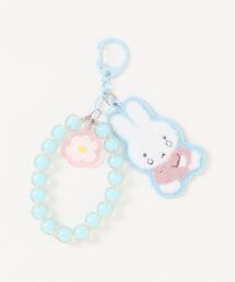 Miffy（ ミッフィー）の「miffy/ミッフィー　ビジューシリーズ　ワッペンキーホルダー（キーホルダー）」