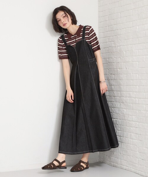 THE SHOP TK (ザ ショップ ティーケー )の「スエード調グルカサンダル(サンダル・レディース・ダークブラウン/ブラック・45/35)」の9枚目の写真
