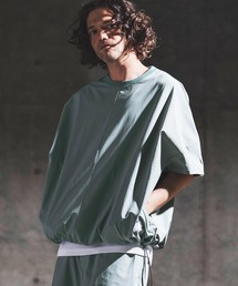GLIMCLAP（グリムクラップ）の「mt10456- Stretch Nylon Ripstop Short-Sleeve Pullover Tシャツ(202-034-gls-cg)（Tシャツ/カットソー）」