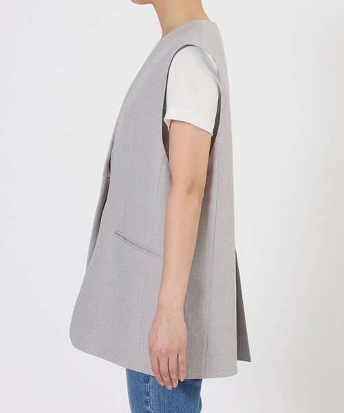 BARNYARDSTORM(バンヤードストーム)の「BARNYARDSTORM / 接触冷感ジレ【接触冷感】(その他アウター・レディース・ライトグレー/ブラック・S/M)」の22枚目の写真