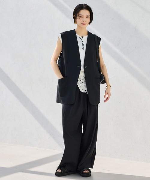 BARNYARDSTORM(バンヤードストーム)の「BARNYARDSTORM / 接触冷感ジレ【接触冷感】(その他アウター・レディース・ライトグレー/ブラック・S/M)」の9枚目の写真