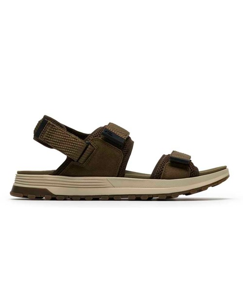 Clarks(クラークス)の「クラークス メンズ ATL Trek River ATLトレックリバー サンダル(サンダル・メンズ・オリーブ/ブラック・9/8/7)」の2枚目の写真