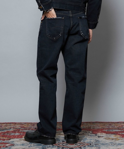 Lee(リー)の「Lee/リー AMERICAN RIDERS 200 フルカットジーンズ 【ブラウンオーバーダイ】セットアップ対応(デニムパンツ・メンズ・ブラウン・36/28/30/32/34)」の16枚目の写真