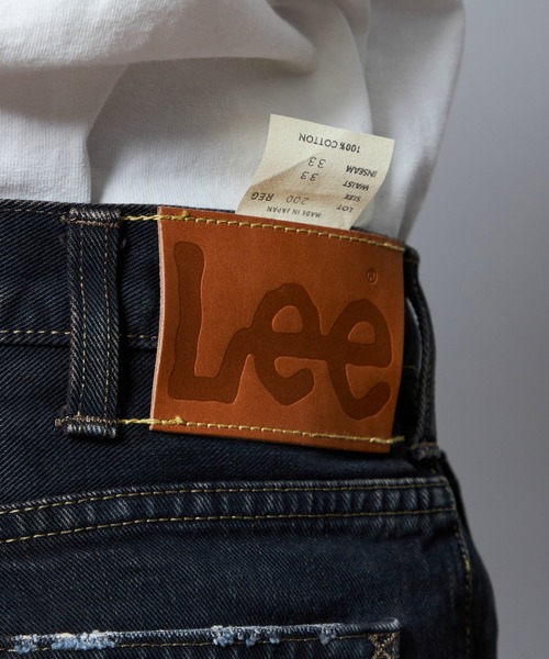 Lee(リー)の「Lee/リー AMERICAN RIDERS 200 フルカットジーンズ 【ブラウンオーバーダイ】セットアップ対応(デニムパンツ・メンズ・ブラウン・36/28/30/32/34)」の7枚目の写真