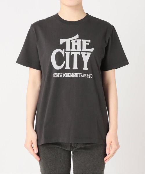 JOURNAL STANDARD relume（ジャーナルスタンダード　レリューム）の「《WEB限定追加》CITYロゴTEE（Tシャツ/カットソー・レディース・ピンク/ホワイト/ブラック系その他・FREE）」の21枚目の写真